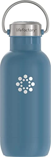 Lightweight 16oz Stainless Steel Sports Bottle with Chug Cap Secure