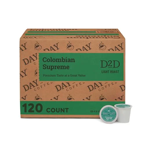 Organic Pods Colombian Supreme Light Roast 120 Count Refined