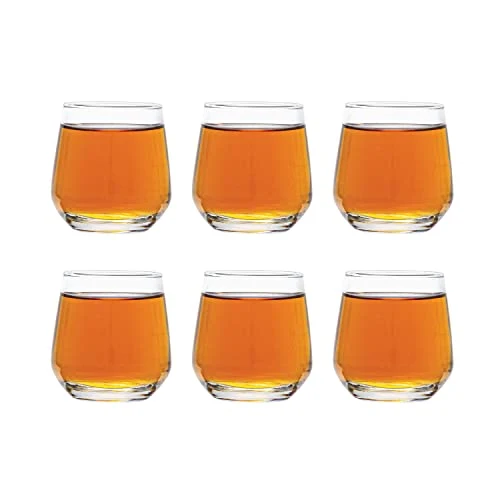 High-End 3.25 Ounce Shot Glasses 6 Count Sophisticated