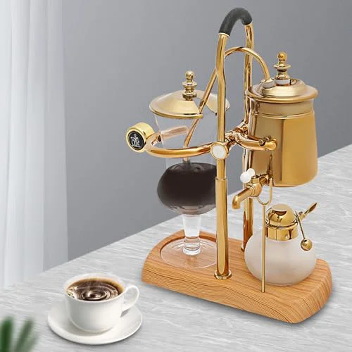 Enhanced 400ML Coffee Maker Belgian Luxury Royal Family Balance Syphon Coffee Maker Belgium Siphon Brewer Elegant Design Retro Optimized