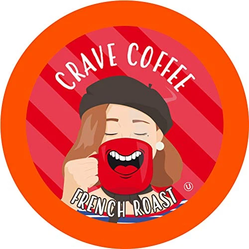 Breathable French Roast Dark Roast Coffee Pods 40 Count Stylish