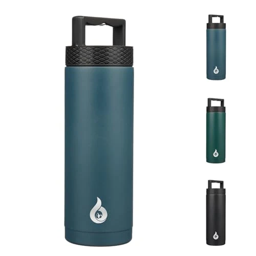 Detailed 18oz Insulated Water Bottle Stainless Steel Water Bottle with Handle First-Class