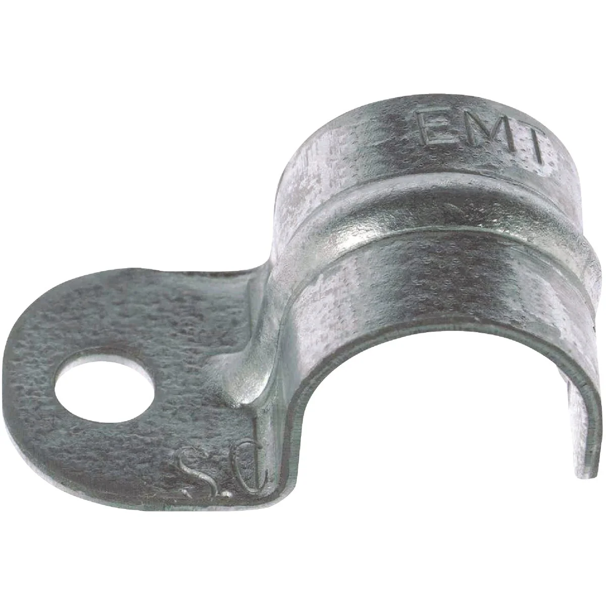 Natural Halex 1 In. Click-On EMT 1-Hole Conduit Strap 4-Pack Sustainable