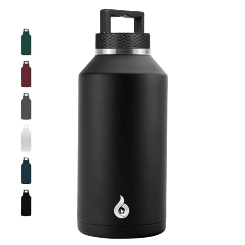 Traditional 64oz Insulated Water Bottle Durable