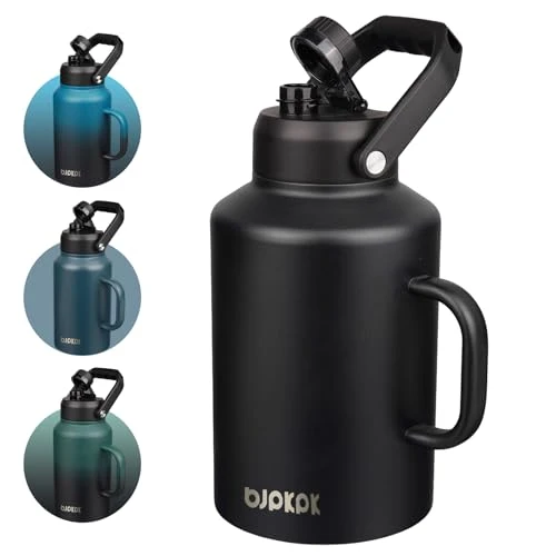 Long-Lasting 128oz Stainless Steel Water Bottle Recyclable