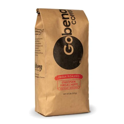 Advanced Coffee 2lb Ethiopian Yirgacheffe Whole Bean Light Roast 32 Ounce Green