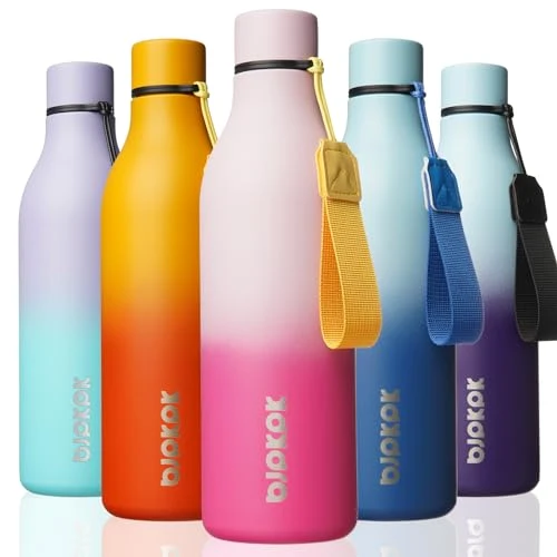Fine Crafted 25oz Insulated Water Bottle Optimized