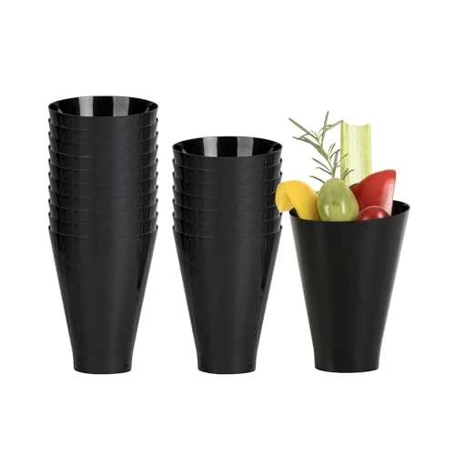 Long-Lasting 7 Ounce Plastic Glasses 100 Round Incline Shooter Cups Innovative