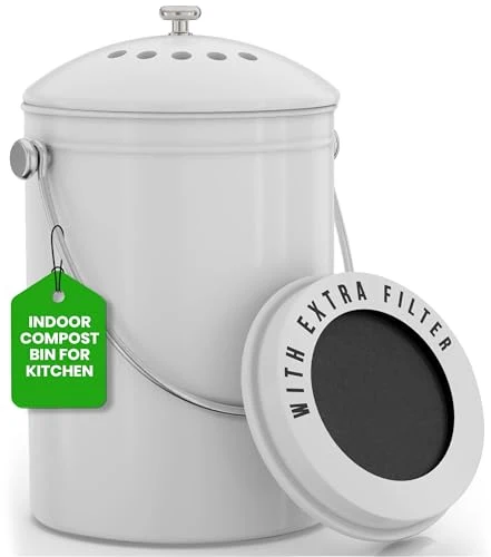 Functional Countertop Compost Bin 1.3 Gallon Proven