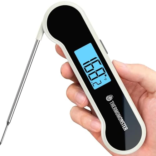 Healthy 0.5 Sec Instant Read Meat Thermometer Digital for Cooking High-Grade