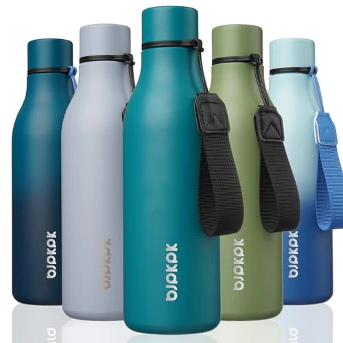 Secure 18oz Insulated Water Bottle High-End