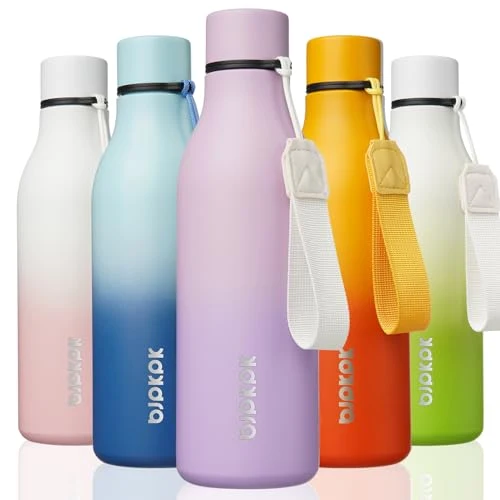 Smooth 18oz Insulated Water Bottle Breathable