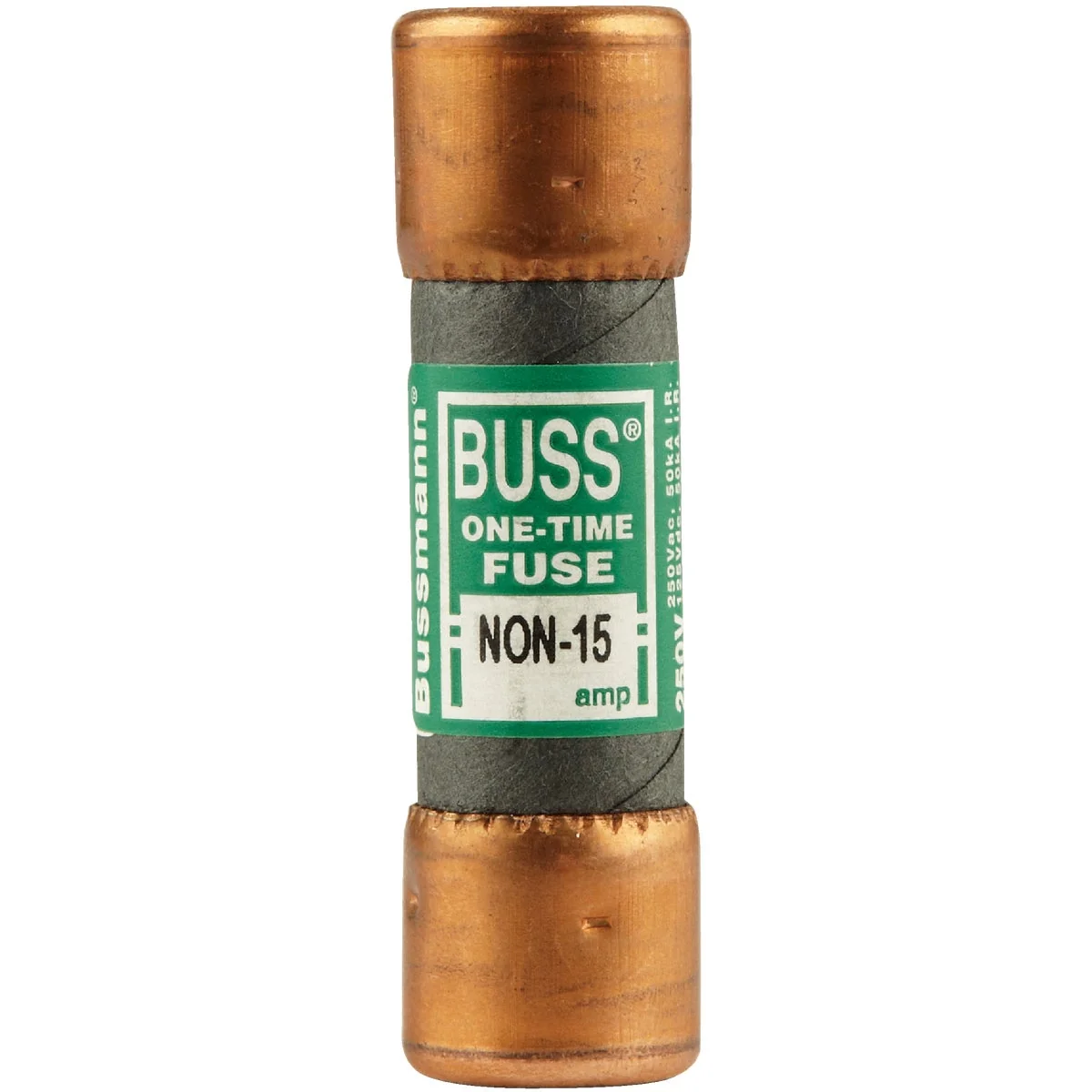 Next-Generation Bussmann 15A NON Cartridge General Purpose Cartridge Fuse Premium