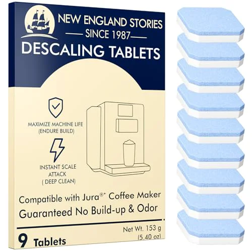 Selected Jura Compatible Descaling Tablets 9 Count Convenient