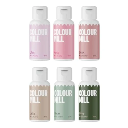 Premium Material Oil Blend Food Coloring 4.08 Fl Oz Selected