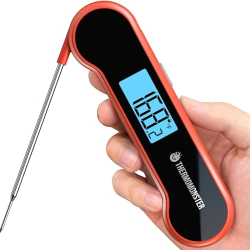 Luxury 0.5 Sec Instant Read Meat Thermometer Digital for Cooking Smart