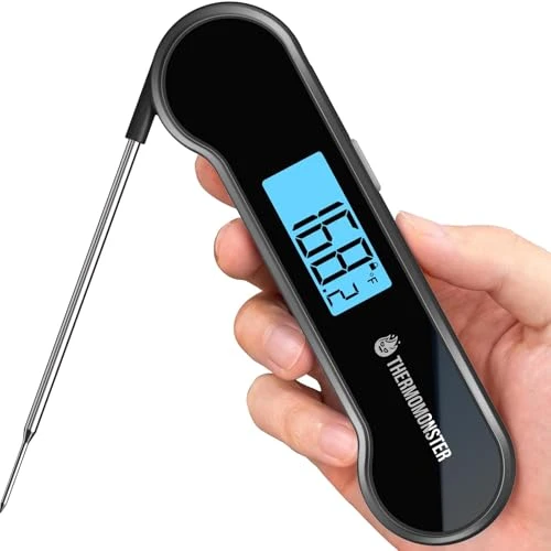 Relaxed 0.5 Sec Instant Read Meat Thermometer Digital for Cooking Verified