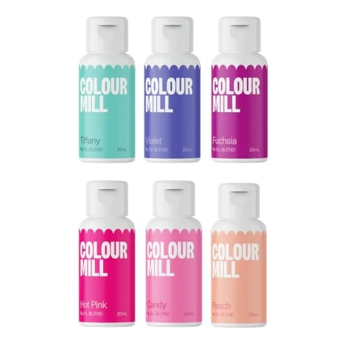 Premium Material Oil Blend Food Coloring 4.08 Fl Oz Durable
