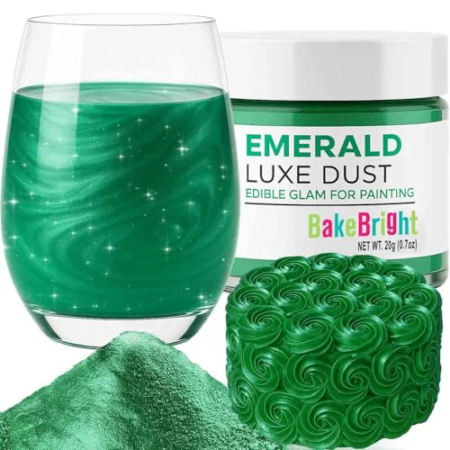 Trendy Dark Green Luster Dust Edible 20g Advanced