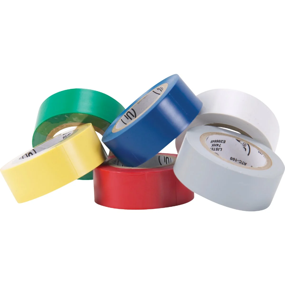 Durable Do it General Purpose 3 4 In. x 20 Ft. Assorted Color Electrical Tape 6-Pack Fashionable