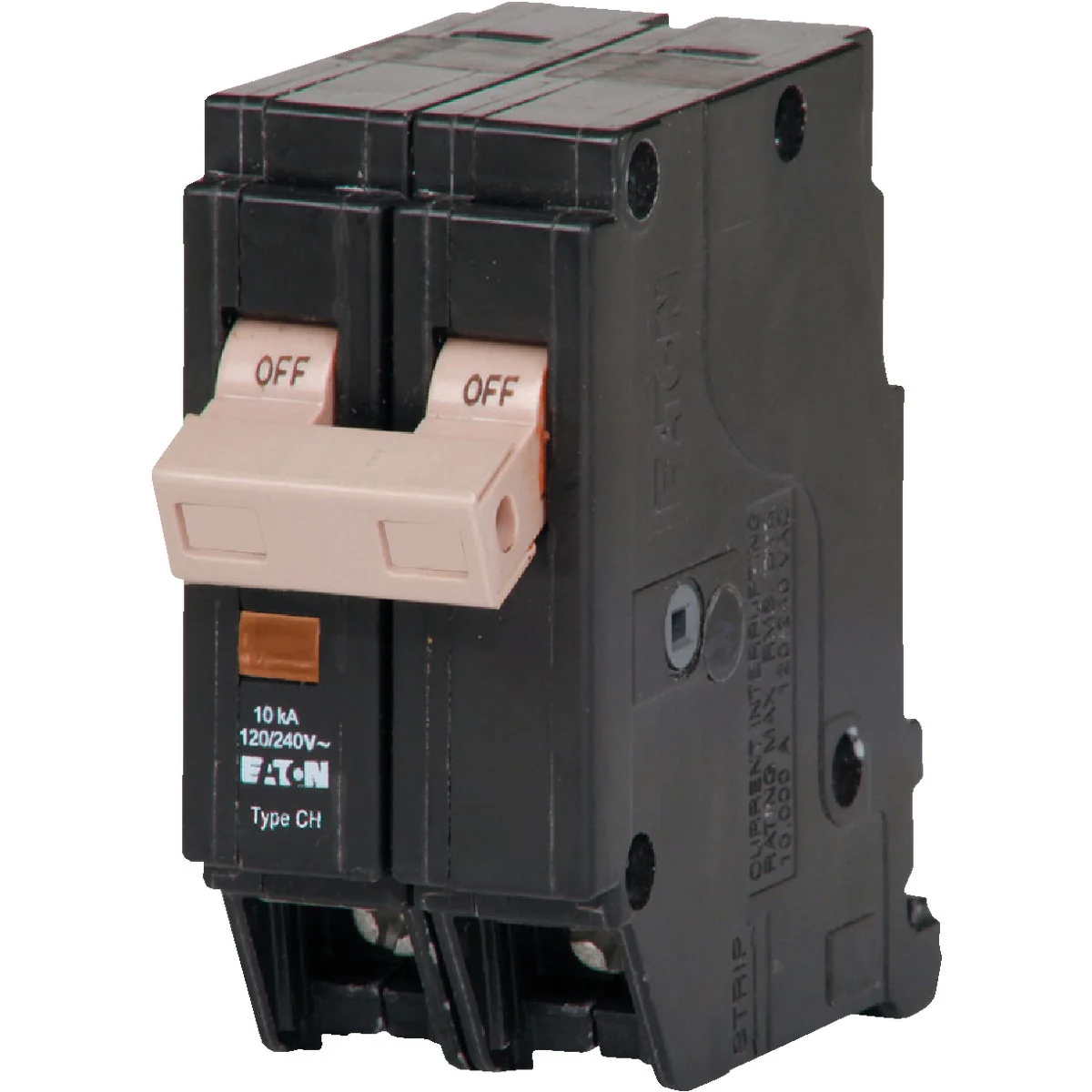 Smooth Eaton CHF 15A Double-Pole Standard Trip Circuit Breaker Practical