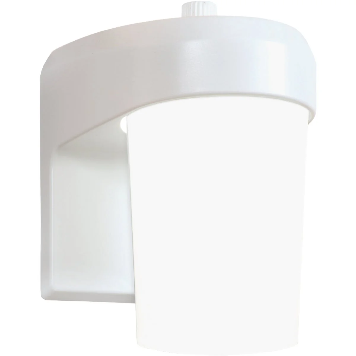Specialty Halo White Dusk To Dawn LED Patio Light Fixture Excellent