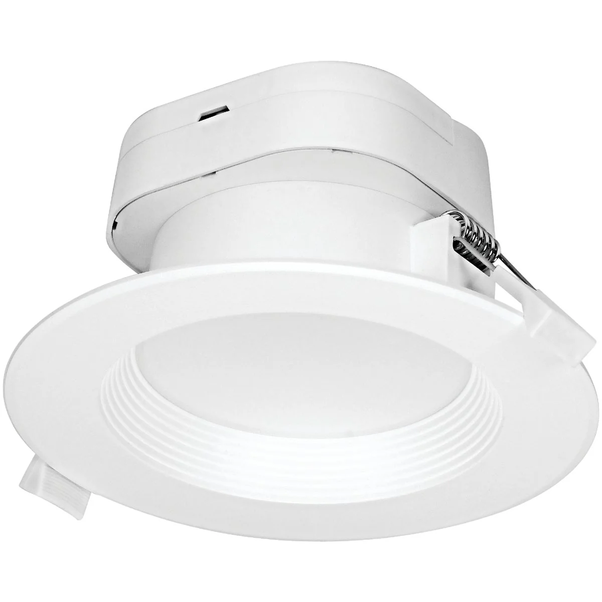 Long-Lasting Satco 4 In. Direct Wired IC Rated White 4000K LED Recessed Light Kit Responsible