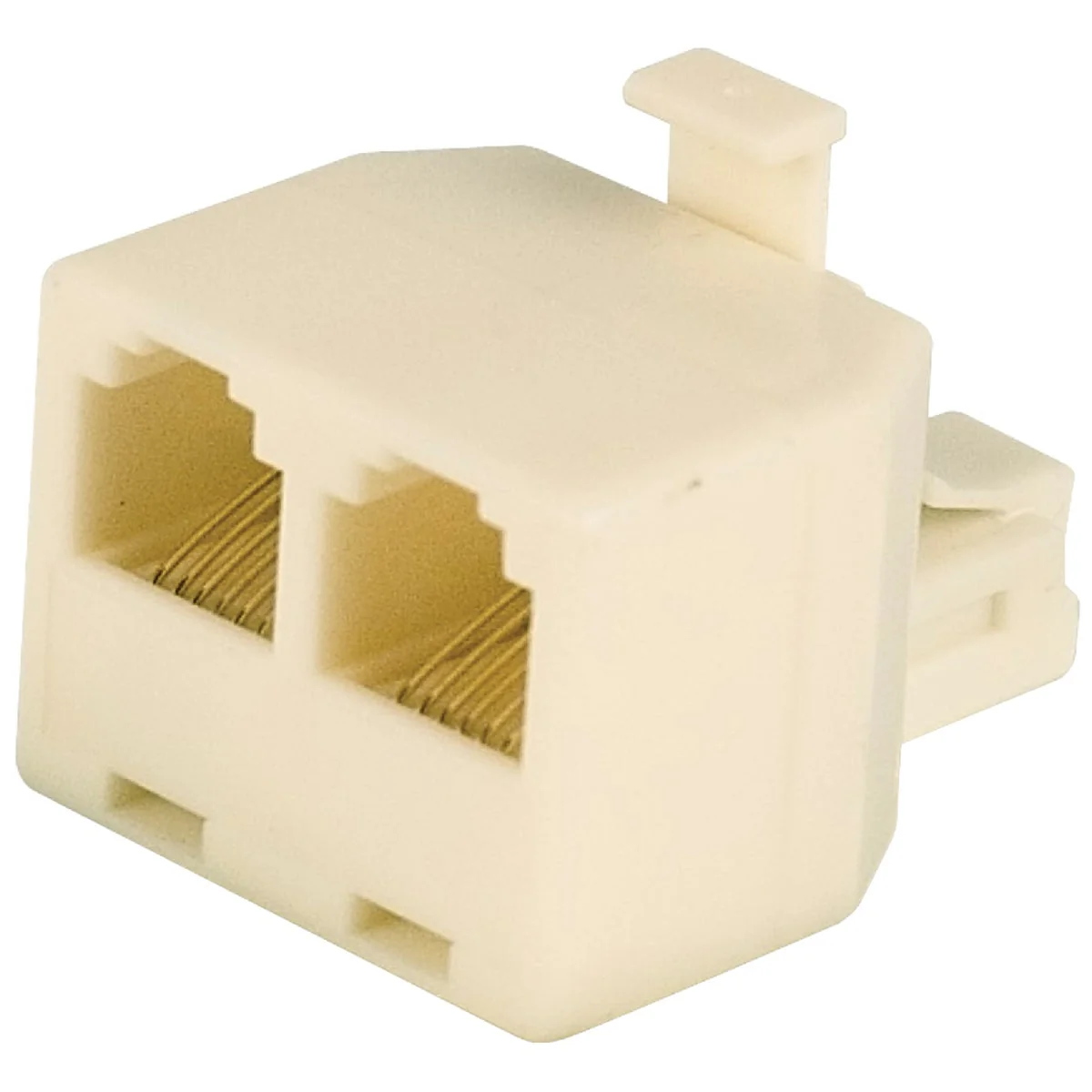 Casual RCA Almond 2-Line Phone Splitter Outstanding