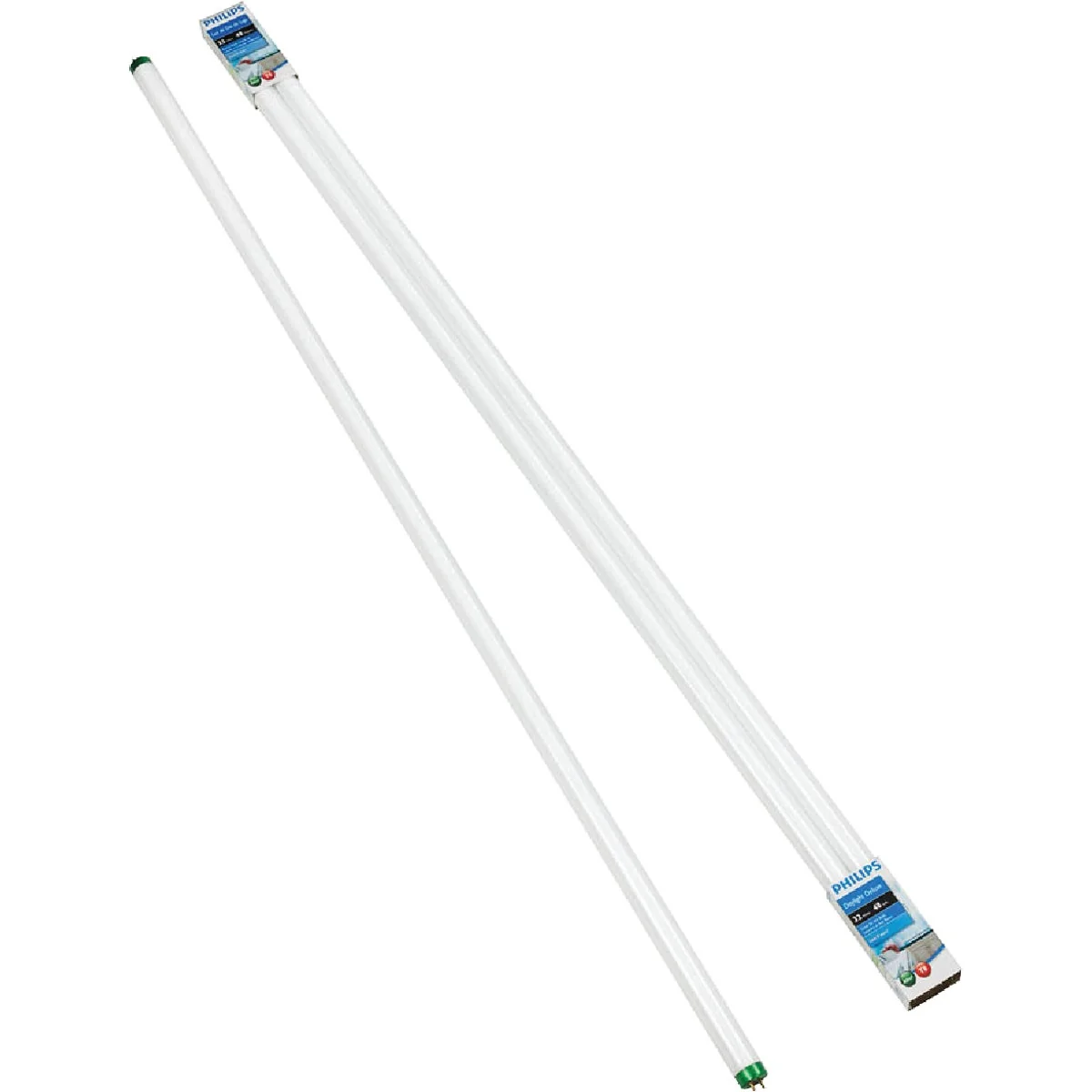 Fine Crafted Philips 32W 48 In. Daylight T8 Medium Bi-Pin Fluorescent Tube Light Bulb 2-Pack Lightweight