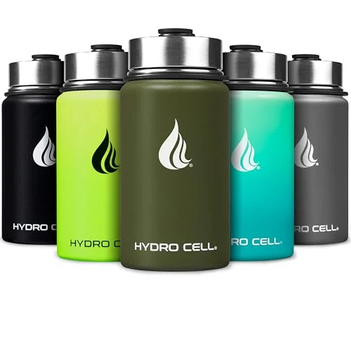 Genuine Stainless Steel Insulated Water Bottle with Straw Functional