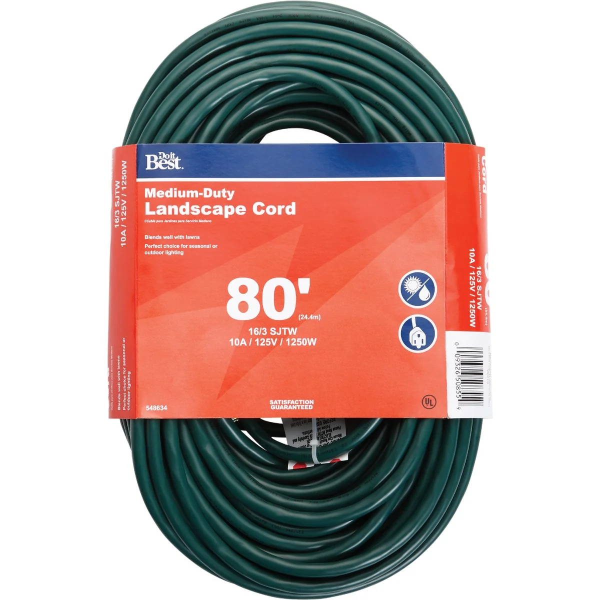 Trendy Do it 80 Ft. 16 3 Landscape Extension Cord Prestigious