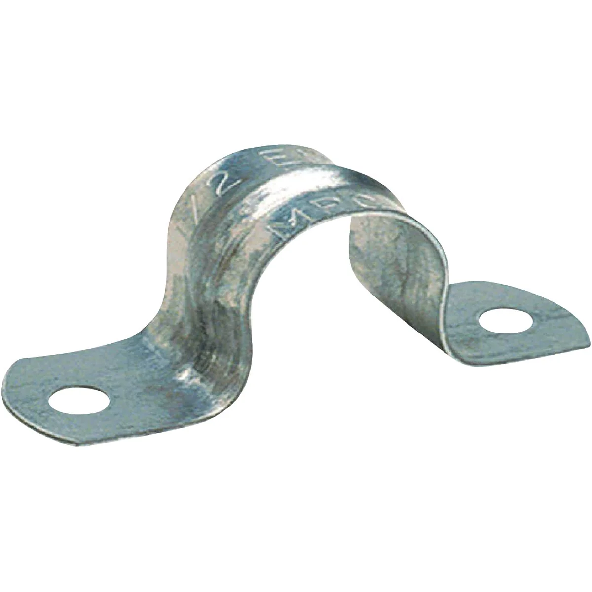 Original Design Halex 2 In. Click-On EMT 2-Hole Conduit Strap 2-Pack Minimalist