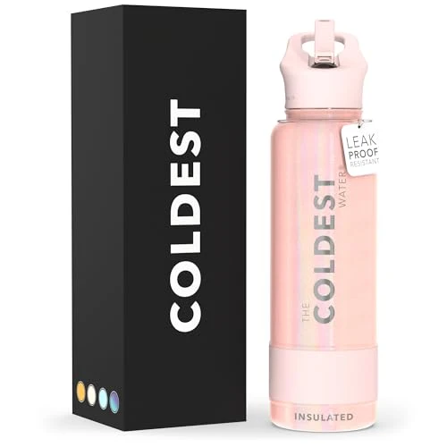 Fashionable Coldest Insulated Water Bottle with Straw Lid Fine Crafted