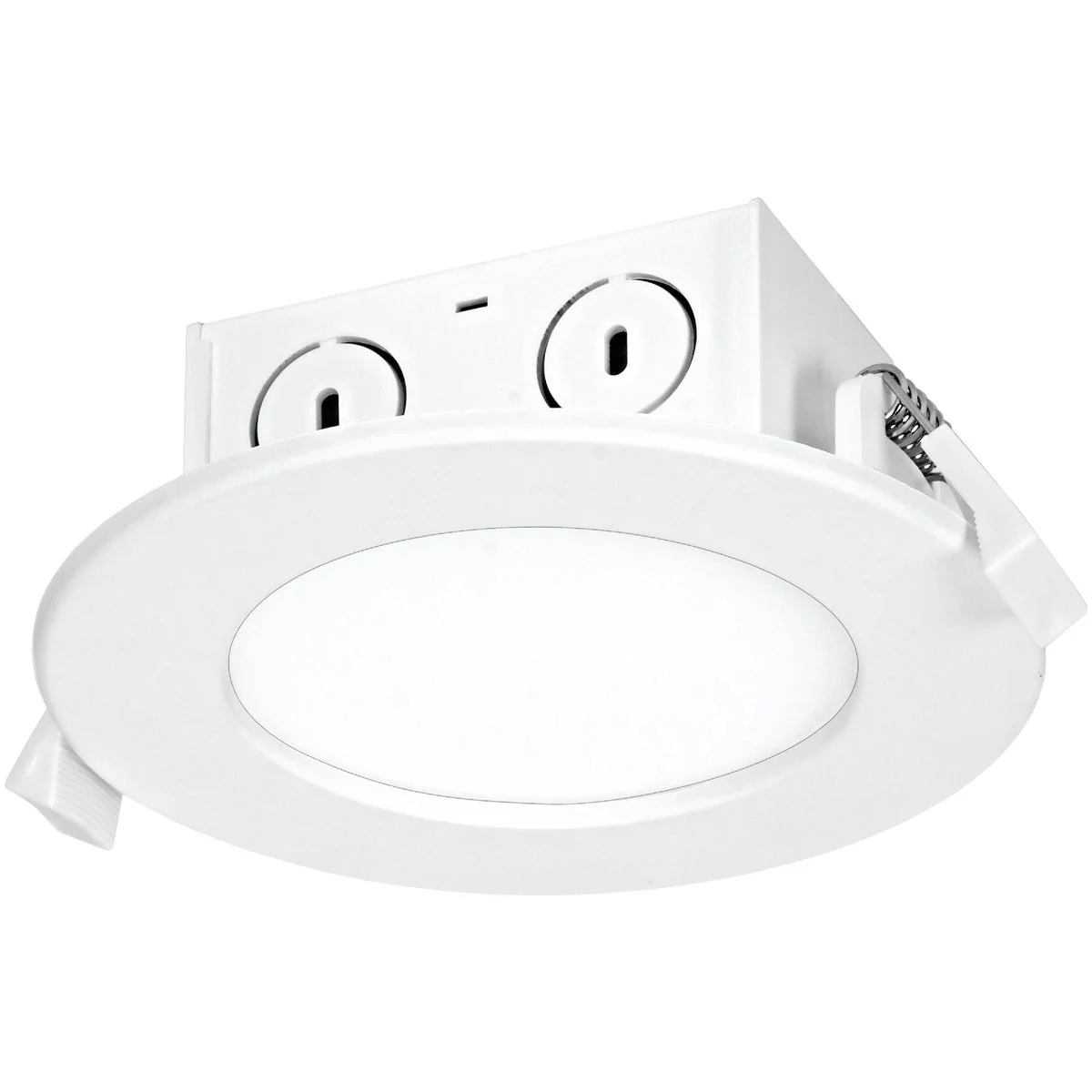 Functional Satco 4 In. Direct Wired IC Rated White 4000K LED Recessed Light Kit Traditional
