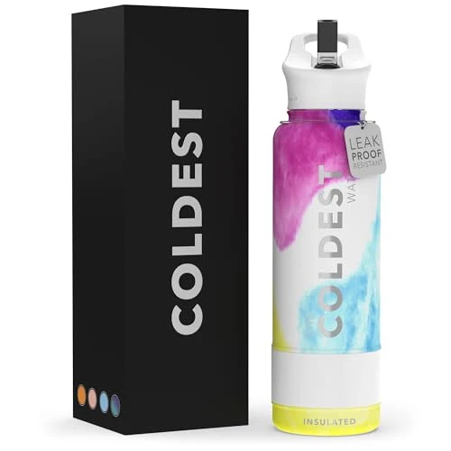 Breathable Coldest Insulated Water Bottle with Straw Lid Innovative
