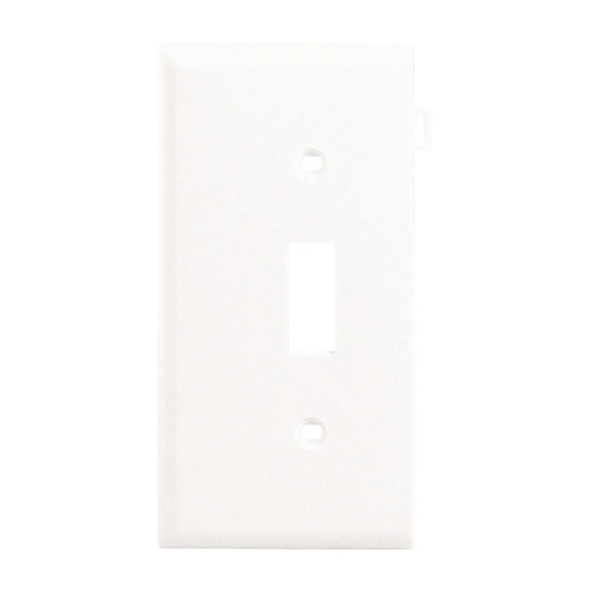 Reliable Leviton 1-Gang Plastic Sectional Toggle Switch Wall Plate End Panel White Fashionable