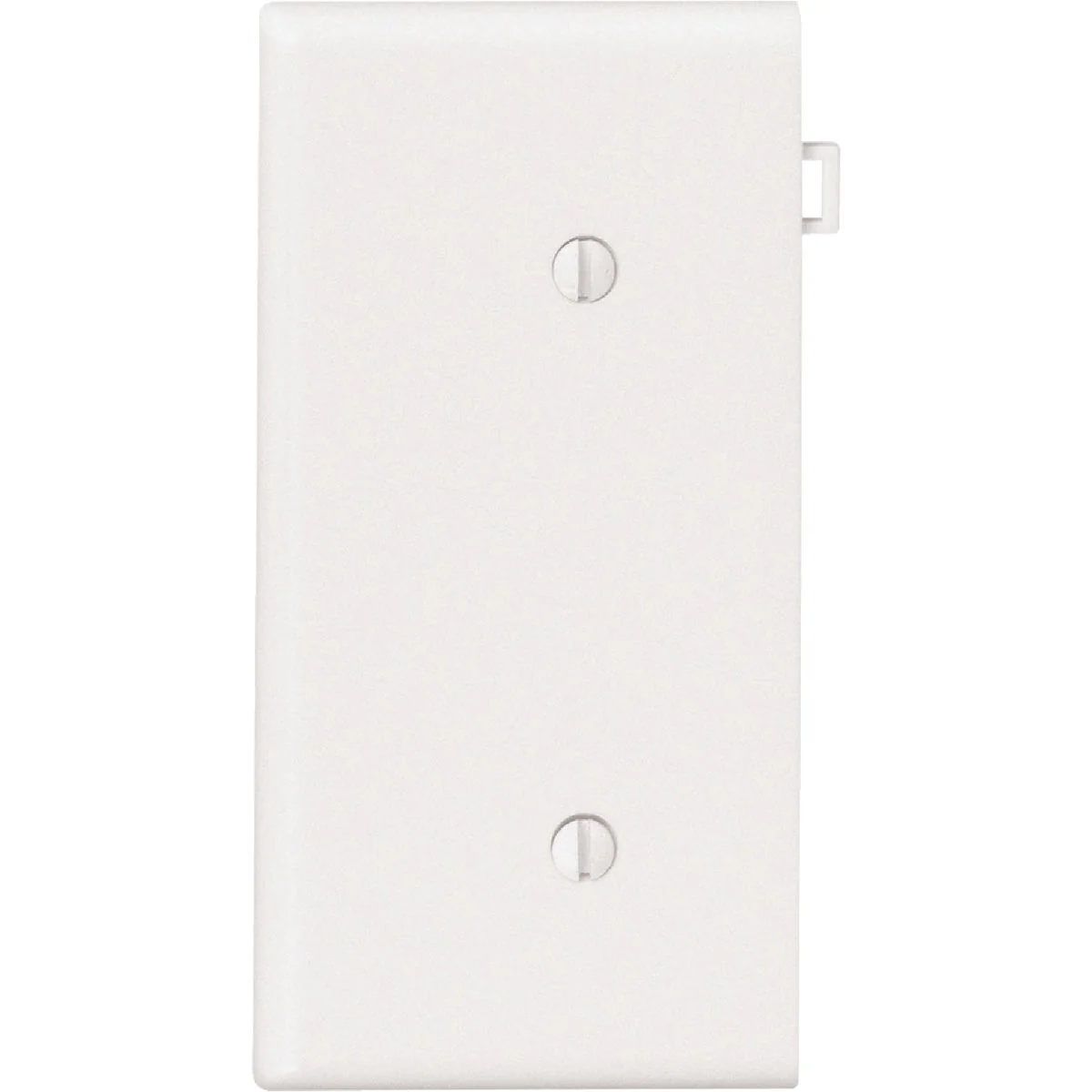Exclusive Leviton 1-Gang Standard End Nylon Blank Wall Plate White Consistent