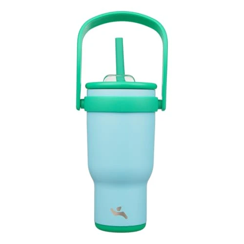 Official 30 oz Tumbler with Handle and Straw Fine