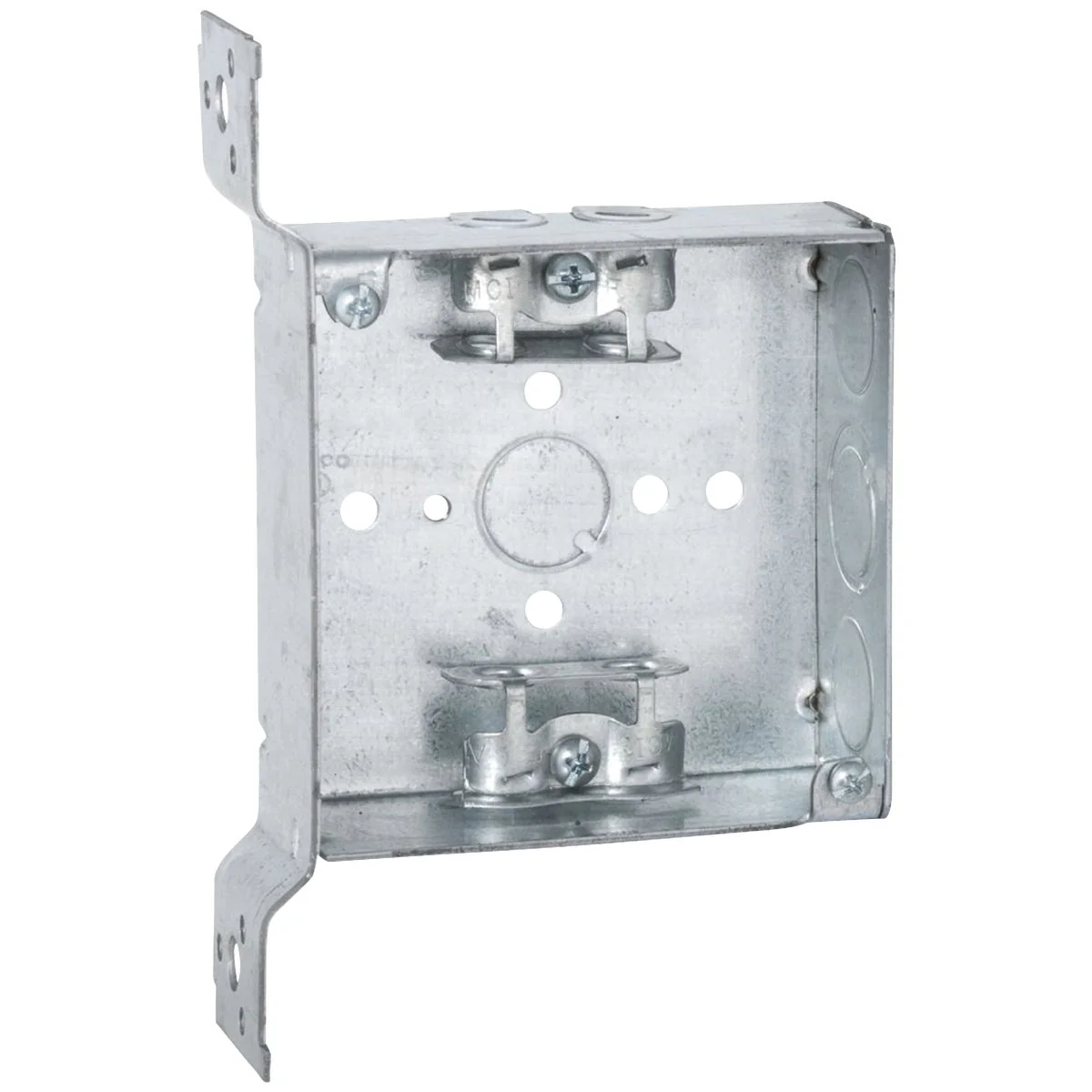 Certified Raco Bracket Mount 4 In. x 4 In. Armored Cable Square Box Powerful