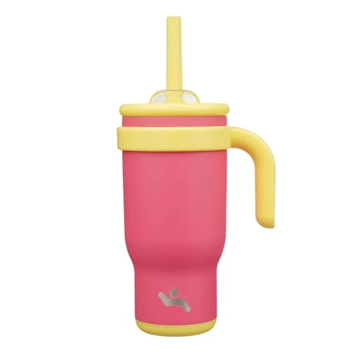 Trendy 18 oz Tumbler with Handle and Straw Outstanding