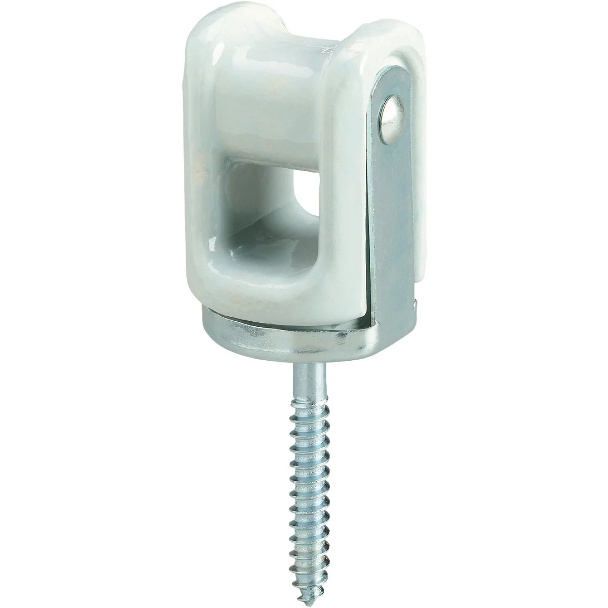 Fine Halex 2-1 2 In. Screw Porcelain Heavy-Duty Wire Holder Soft