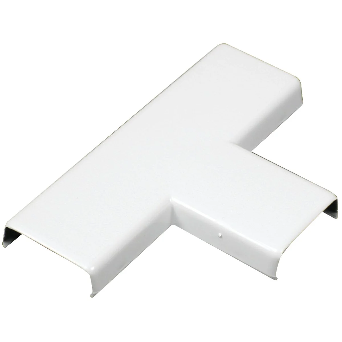 Top-Quality Wiremold CordMate White 1-5 16 In. W x 7 16 In. H. 90 Deg T-Fitting Detailed