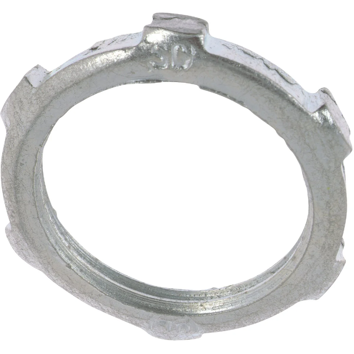 Convenient Halex 2 In. Rigid IMC Steel Reversible Conduit Locknut 2-Pack Responsible