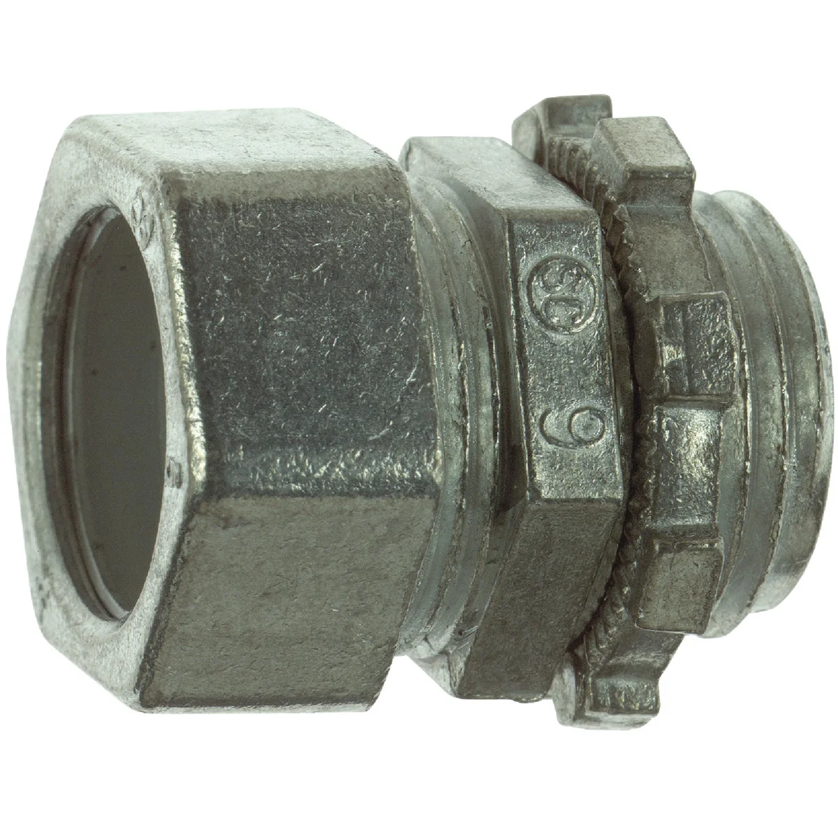 Next-Generation Halex 1 2 In. Compression EMT Conduit Connector 5-Pack Classic