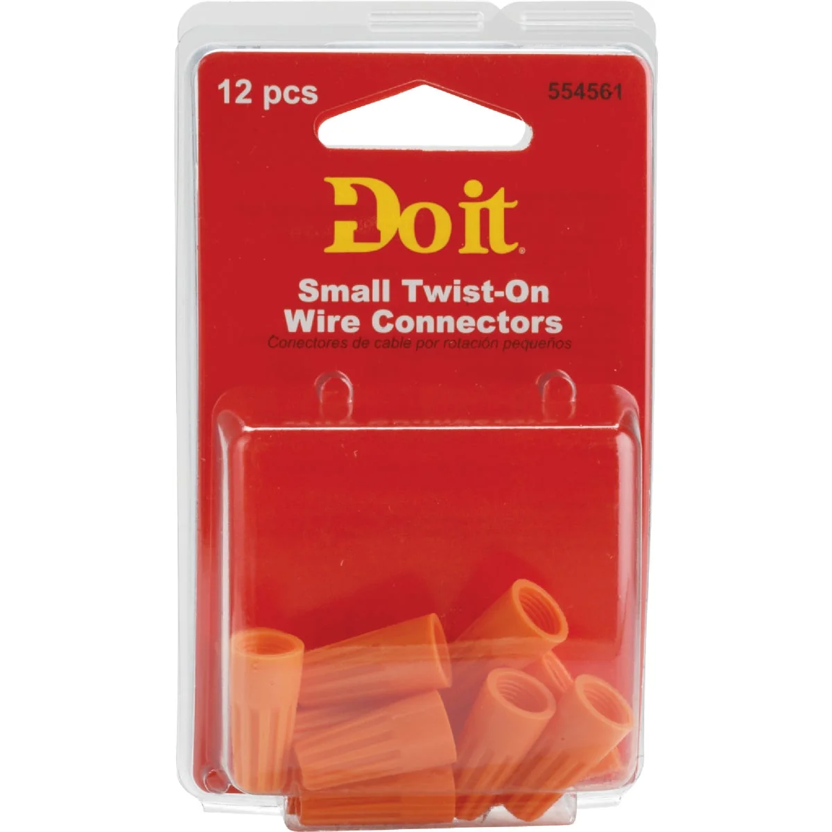 Healthy Do it Small Orange 22 AWG to 14 AWG Wire Connector 12-Pack Convenient