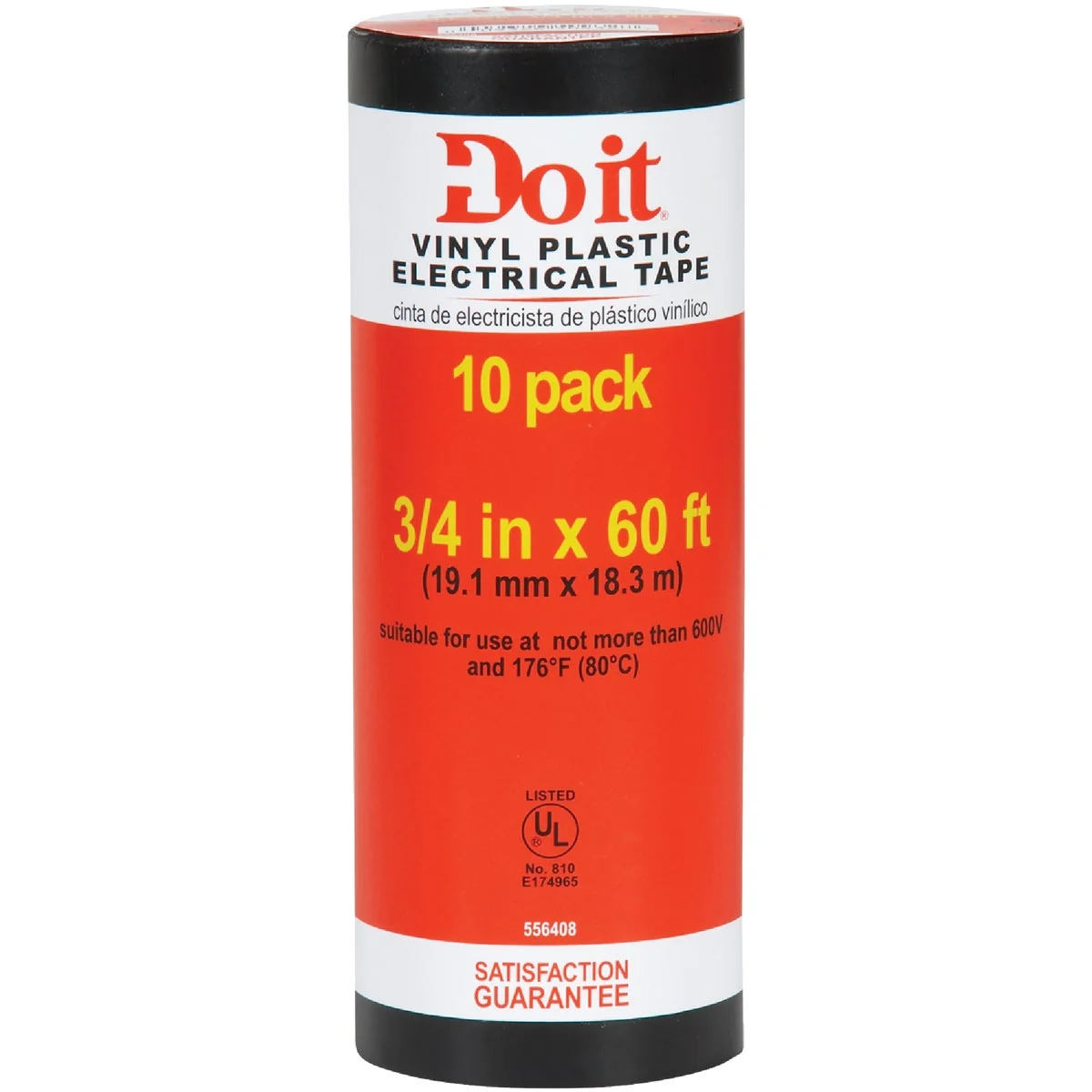 Classic Do it General Purpose 3 4 In. x 60 Ft. Electrical Tape 10-Pack Artisan