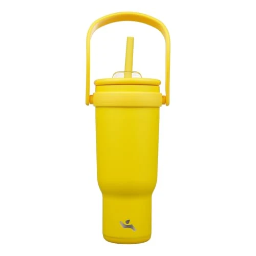 Authentic 40 oz Tumbler with Handle and Straw Elite