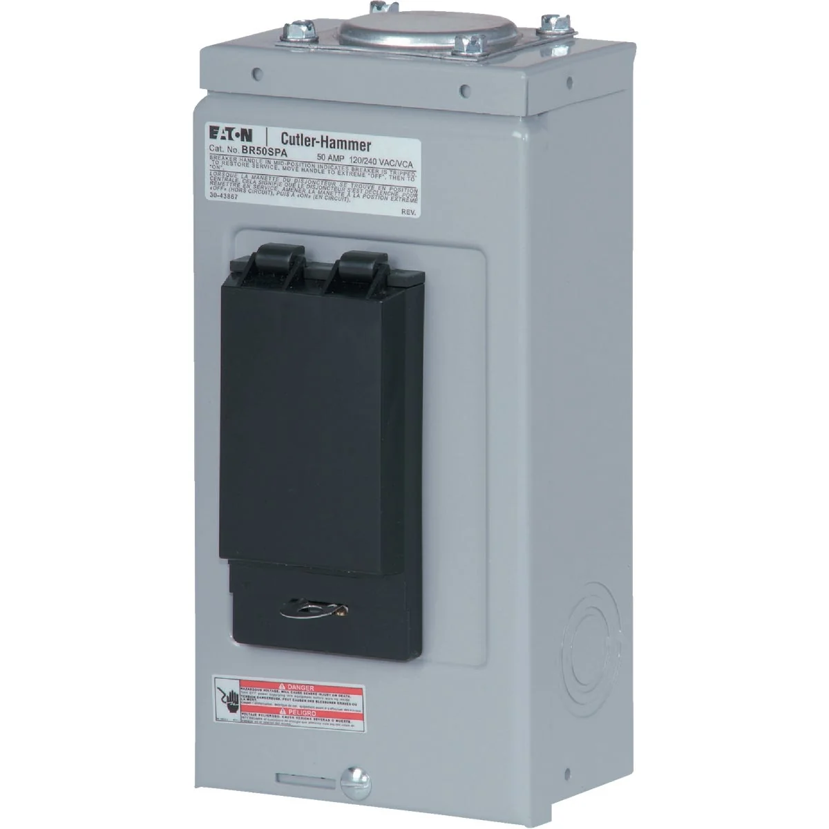 Long-Lasting Eaton BR 50A 2-Pole Outdoor Spa Disconnect Casual