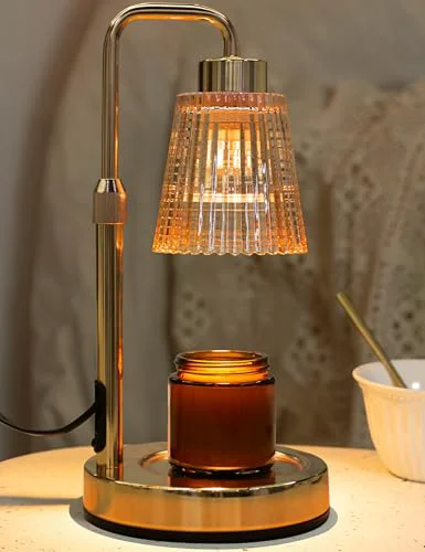Consistent Gold Candle Warmer Lamp with 24h Cycle Timer Enhanced
