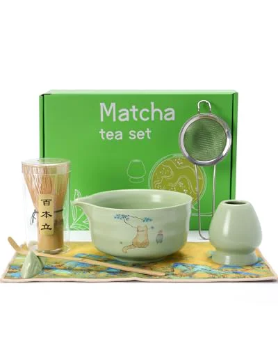 Natural Matcha Whisk Set Efficient